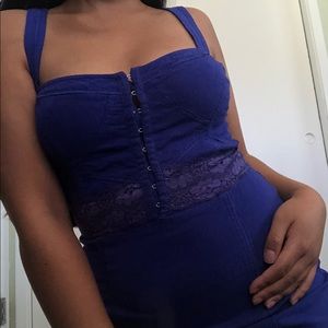 Free People “Intimately” Purple Lace Mini Dress 💜